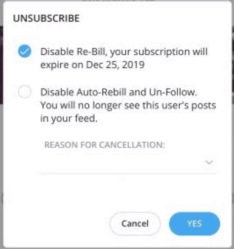 how to end subscription on onlyfans|Quick and Easy Steps to Cancel Your OnlyFans。